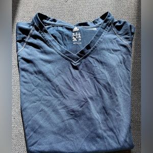 Adidas Workout Sweat Wicking Navy Blue T Shirt Size 2XL